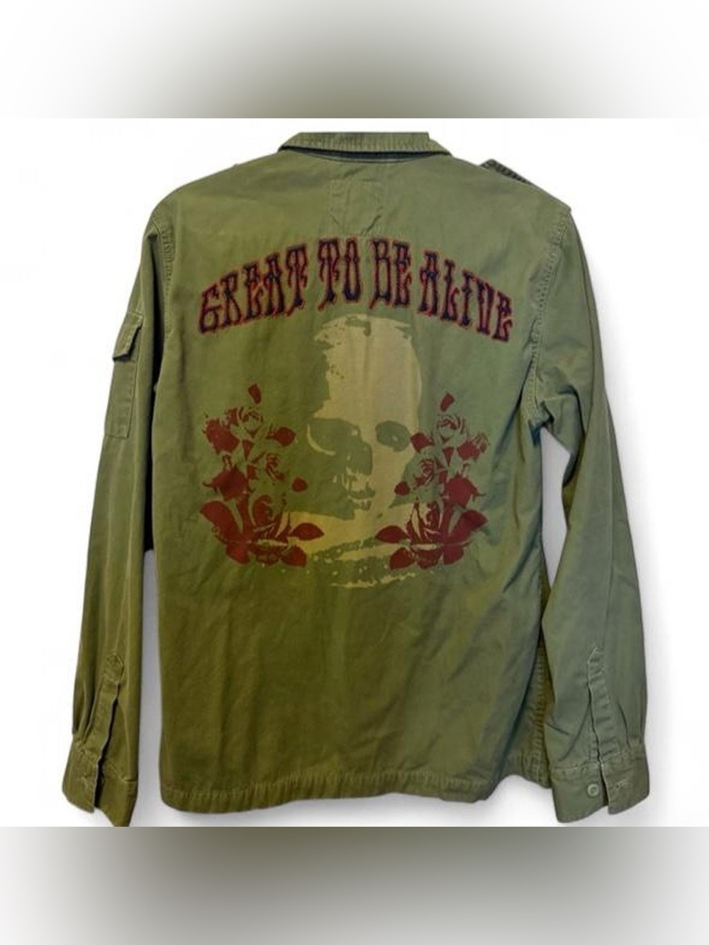 Y2K men’s Juicy Couture military lightweight jacket